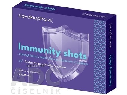 Slovakiapharm Immunity shots - ampulky 7x25 ml (175 ml)