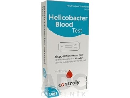 Controly Test HELIKOBAKTER - 1x1 ks