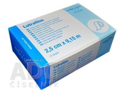 VIDRA Lutrafilm fixačná náplasť - 1x12 ks