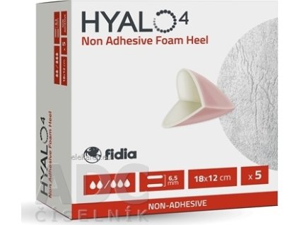 HYALO4 Non Adhesive Foam Heel - 1x5 ks