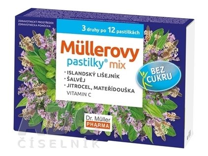 DM MULLER PASTIL. MIX BEZ CUKRU 36K