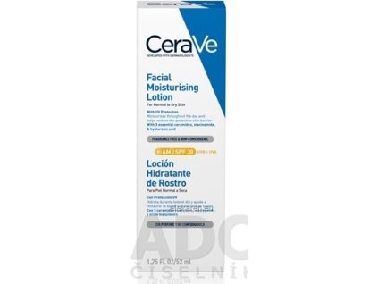 CeraVe HYDRATAČNÝ PLEŤOVÝ KRÉM SPF 30 - 1x52 ml