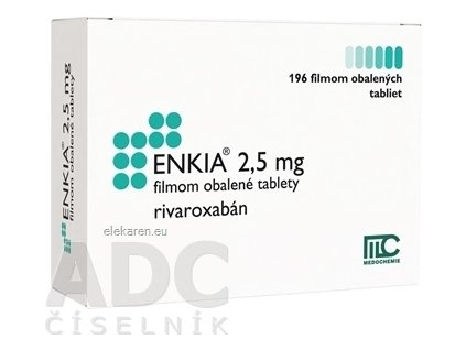ENKIA TBL FLM 196X2,5MG