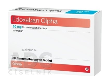 Edoxaban Olpha 30 mg - 1x30 ks