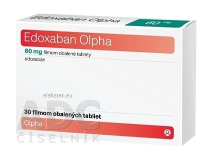 Edoxaban Olpha 60 mg - 1x60 ks