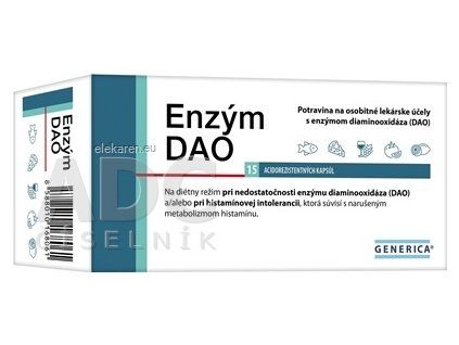 GENERICA Enzým DAO - 1x15 ks