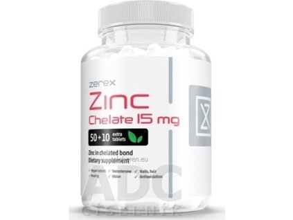 Zerex Zinok chelát 15 mg - 1x60 ks