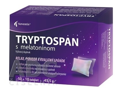 TRYPTOSPAN S MELATONINOM TBL 50+10Z