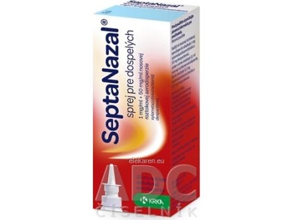 Septanazal sprej pre dospelých - 1x10 ml