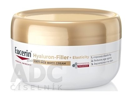 Eucerin HYALURON-FIL.+ELASTICITY Telový krém - 1x200 ml