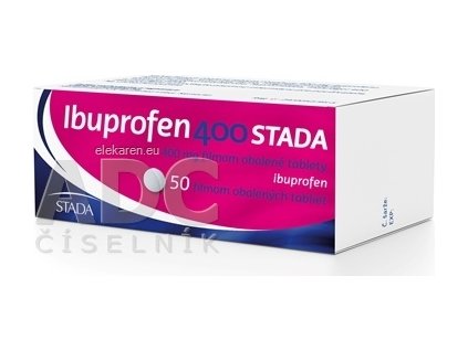 Ibuprofen 400 STADA - 1x50 ks