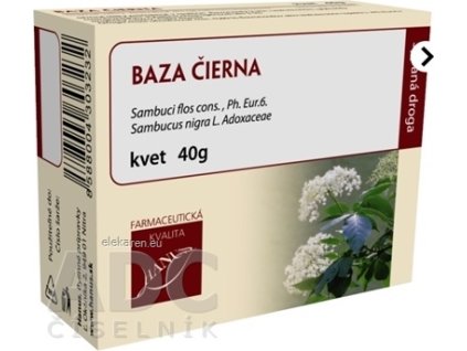 HANUS BAZA ČIERNA KVET - 1x40 g