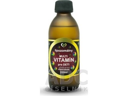Zdravý svet Lipozomálny MULTIVITAMÍN pre DETI - 1x200 ml