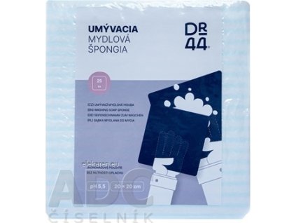 DR44 UMÝVACIA MYDLOVÁ ŠPONGIA - 1x25 ks