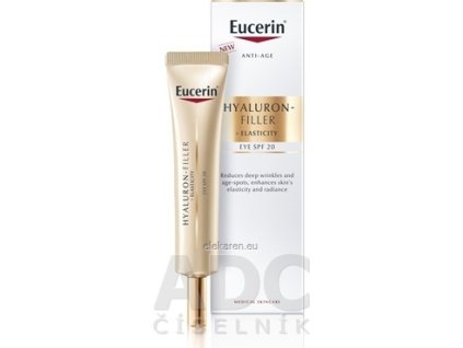 Eucerin HYALURON-FILLER+ELASTICITY očný krém - 1x15 ml
