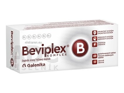 Beviplex B komplex - 1x60 ks