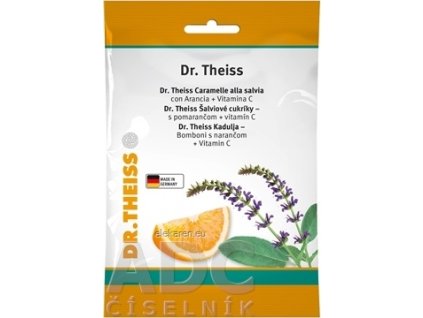 Dr.Theiss Šalviové cukríky s pomarančom - 1x75 g