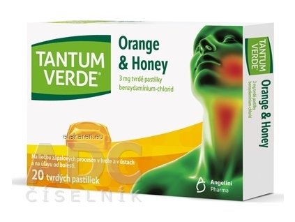 TANTUM VERDE Orange & Honey - 1x20 ks