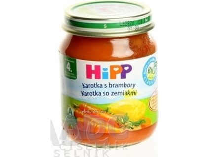 HiPP Príkrm Karotka so zemiakmi - 1x125 g