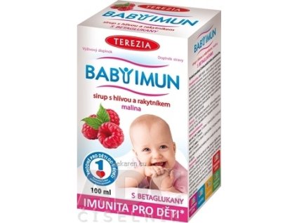 TEREZIA BABY IMUN sirup s hlivou a rakytníkom - 1x100 ml