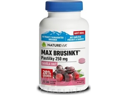 NATUREVIA MAX BRUSNICE 250 mg - 1x36 ks