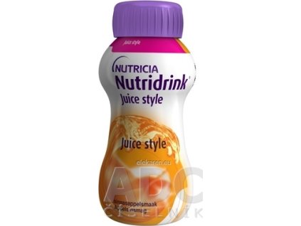 Nutridrink Juice Style - s pomarančovou príchuťou 4x200 ml (800 ml)