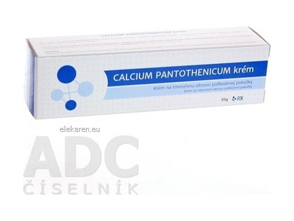 FIX CALCIUM PANTOTHENICUM krém - 1x30 g