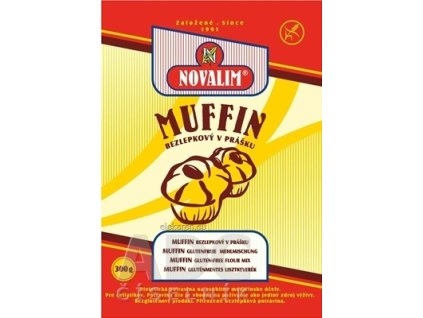 NOVALIM MUFFINY BEZLEPKOVÉ V PRÁŠKU - 1x300 g