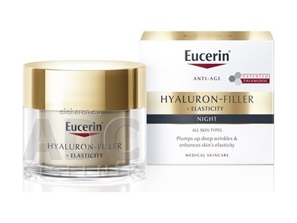 Eucerin HYALURON-FILLER+ELASTICITY nočný krém - 1x50 ml