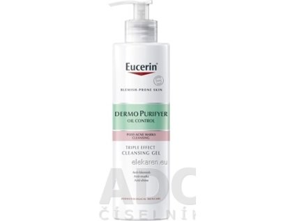 Eucerin DERMOPURE Exfoliačný čistiaci gél - 1x400 ml