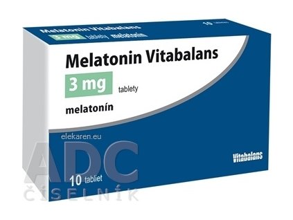 Melatonin Vitabalans 3 mg - 1x10 ks