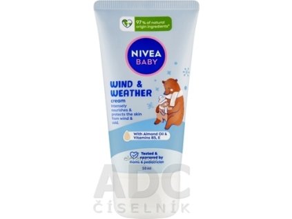 NIVEA BABY Krém proti chladu a vetru - 1x50 ml