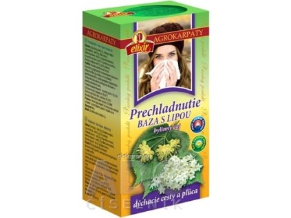 AGROKARPATY Prechladnutie BAZA S LIPOU - bylinný čaj 20x2 g (40 g)