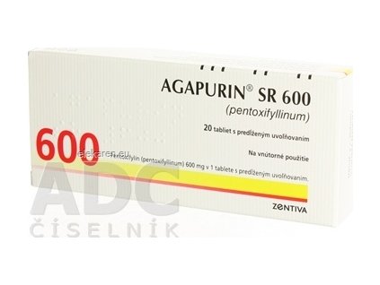 AGAPURIN SR 600 - 1x20 ks