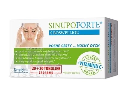 SINUPO FORTE s boswélliou - 1x40 ks