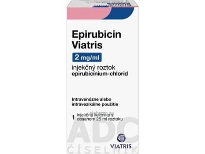 Epirubicin Viatris 2 mg/ml - 1x25 ml