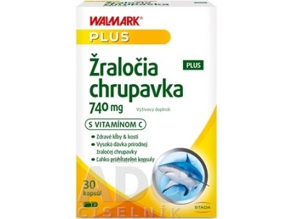 WALMARK Žraločia chrupavka PLUS 740 mg - 1x30 ks