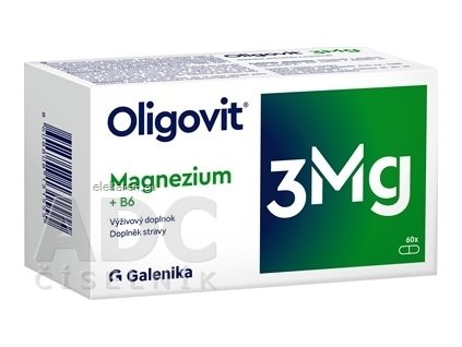 GALENIKA OLIGOVIT 3MG MAGN.+B6 CPS6