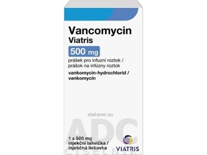Vancomycin Viatris 500 mg (Mylan) - 1x1 lag