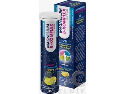 GLENMARK MAGNESIUM B-KOMPLEX - 1x20 ks