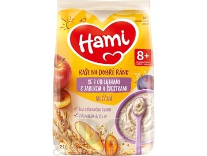 Hami mliečna kaša so 7 obilninami na dobré ráno - 1x210 g