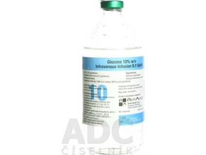 Glucose 10 % w/v Intravenous Infusion B.P. Bieffe - 1x500 ml