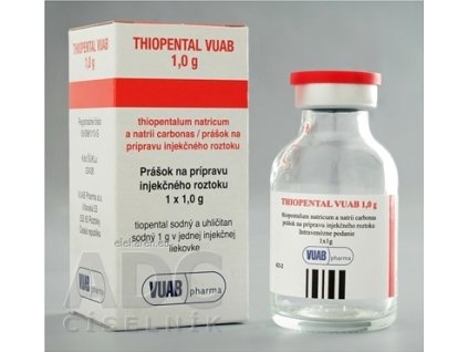 THIOPENTAL VUAB 1,0G PLV INO 1LAG