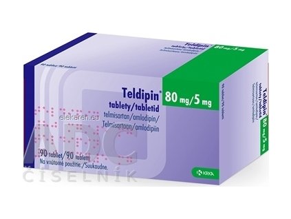 Teldipin 80 mg/5 mg - 1x90 ks