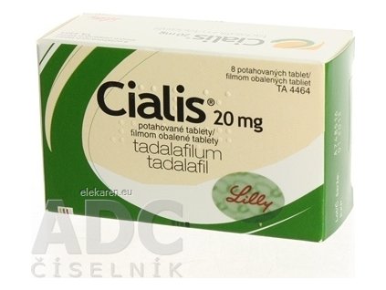 Cialis 20 mg - 1x8 ks