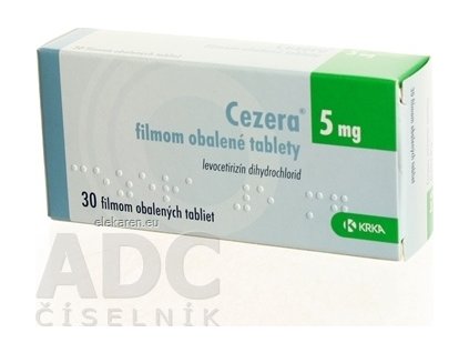 Cezera 5 mg - 1x30 ks