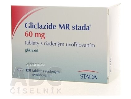 GLICLAZIDE MR STADA 60MG TBL MOD120