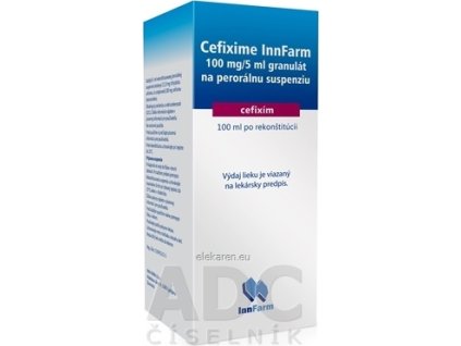 Cefixime InnFarm 100 mg/5 ml - 1x100 ml