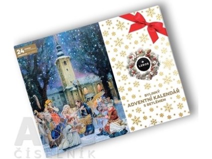 LEROS BYLINNÝ ADVENTNÝ KALENDÁR S BETLEHEMOM 4 - 1x1 set