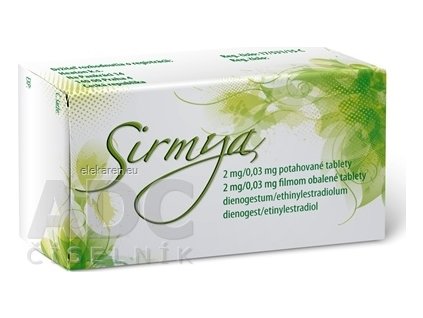 Sirmya 2 mg/0,03 mg - tbl flm (blis.PVC/Al) 3x21 ks (63 ks)